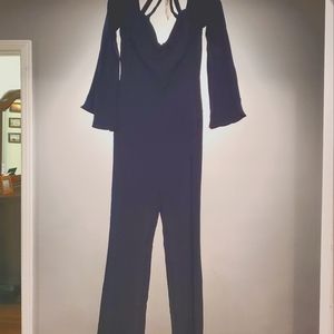 Blue jump suit, NWT, intermix, super trendy